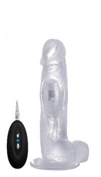 VIBRATING REALISTIC COCK 8 INCH