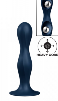 SATISFYER DOUBLE BALL-R DARK BLUE