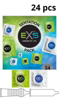 EXS SENSATION PACK 24 CONDOMS