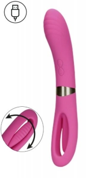 DOUBLE-SIDED FLAPPING AND G-SPOT VIBRATOR