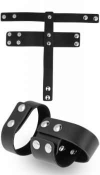 OHMAMA FETISH CHASTITY LEATHER STRAP