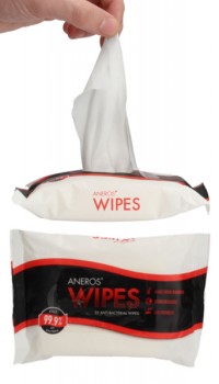 ANEROS ANTI-BACTERIAL WIPES BIODEGRADABLE