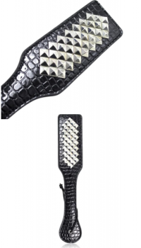 SPIKED PADDLE 32CM BLACK 2564