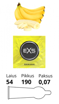 EXS BANANA CONDOM 1шт