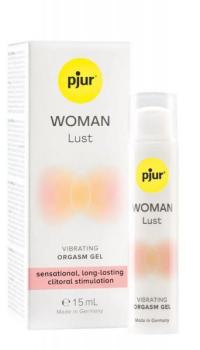 PJUR WOMAN LUST - VIBRATING ORGASM GEL 15ML