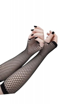 HALLOWEEN FISHNET SLEEVES