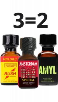 AMYL, RUSH, AMSTERDAM SPECIAL 3=2