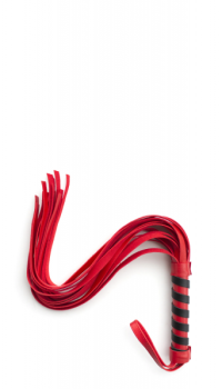 MINI FLOGGER 45CM RED/BLACK