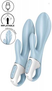 SATISFYER AIR PUMP BUNNY 1 LIGHT BLUE