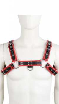 SHOULDER HARNESS OS BLACK/RED