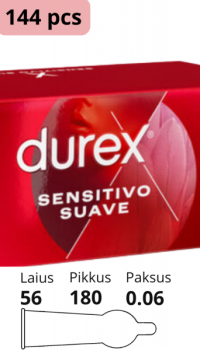 DUREX SOFT SENSITIVE 144 tk