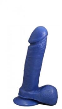 DONG WITH BALLS - BLUE - 15 CM. (6 INCH)