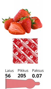 LONDON RED STRAWBERRY 1 PCS